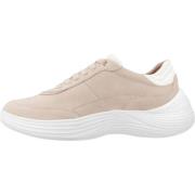 Stijlvolle Dames Sneakers Geox , Beige , Dames