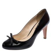 Pre-owned Leather heels Prada Vintage , Black , Dames