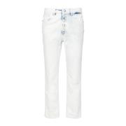 Jeans met middelhoge taille Dondup , Blue , Dames