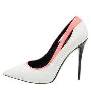 Pre-owned Leather heels Giuseppe Zanotti Pre-owned , White , Dames