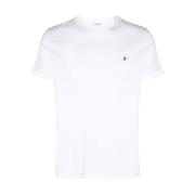 Klassiek Heren T-shirt Dondup , White , Heren