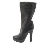 Pre-owned Leather boots Dolce & Gabbana Pre-owned , Black , Dames