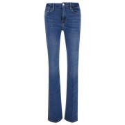 Boot-Cut Jeans voor Vrouwen Frame , Blue , Dames