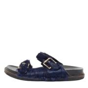 Pre-owned Fabric sandals Marni Pre-owned , Blue , Dames
