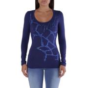 Blauw Dames T-Shirt MET , Blue , Dames