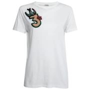 Pre-owned Cotton tops Miu Miu Pre-owned , White , Dames
