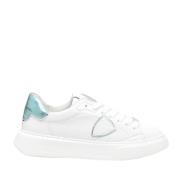 Witte Aqua Leren Sneakers Philippe Model , White , Dames