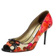 Pre-owned Canvas heels Jimmy Choo Pre-owned , Multicolor , Dames