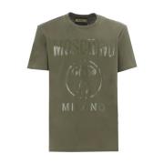 T-shirt Moschino , Green , Heren