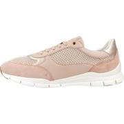 Stijlvolle Damessneakers Geox , Pink , Dames