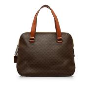 Pre-owned Leather handbags Celine Vintage , Brown , Dames