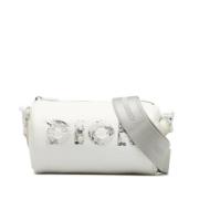 Pre-owned Leather handbags Dior Vintage , White , Dames