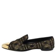 Pre-owned Lace flats Giuseppe Zanotti Pre-owned , Black , Dames
