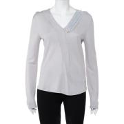 Pre-owned Fabric tops Armani Pre-owned , Gray , Dames