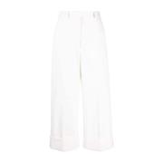 Trousers Thom Browne , Beige , Dames