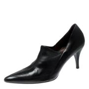 Pre-owned Leather heels Gucci Vintage , Black , Dames