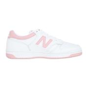 Witte en roze sneakers voor dames New Balance , White , Dames
