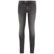 Zwarte J06 Low-Rise Slim-Fit Jeans Emporio Armani , Black , Heren