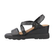 Wedges Geox , Black , Dames