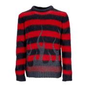 Zwarte Flames Jumper - Streetwear Collectie Vision OF Super , Red , He...