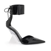 Iconische Pumps met Pyramide Hak The Attico , Black , Dames