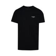 Flock T-shirt Balmain , Black , Heren