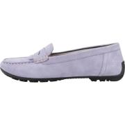 Stijlvolle Loafers voor Vrouwen Geox , Purple , Dames