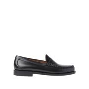 Leren Loafers met Diamantgesneden Masker G.h. Bass & Co. , Black , Her...