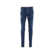 Versleten Slim-fit Jeans Dsquared2 , Blue , Heren