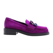 Stijlvolle Unalaska Moccasin Loafers Brù Milano , Pink , Dames