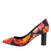 Pre-owned Canvas heels Salvatore Ferragamo Pre-owned , Multicolor , Da...