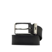 Pre-owned Leather belts Louis Vuitton Vintage , Black , Dames