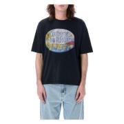 Zwarte Hotel de Rhude Tee Rhude , Black , Heren