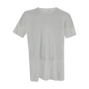 Verhoog je casual stijl met dit T-shirt Rick Owens , White , Heren