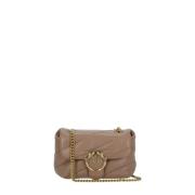 Cross Body Bags Pinko , Brown , Dames