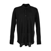 Zijden Shirt - Stijlvol en Luxueus Tom Ford , Black , Heren