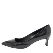 Pre-owned Leather heels Casadei Pre-owned , Black , Dames