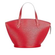 Pre-owned Leather louis-vuitton-bags Louis Vuitton Vintage , Red , Dam...