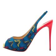 Pre-owned Fabric heels Christian Louboutin Pre-owned , Multicolor , Da...