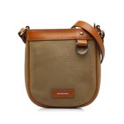 Pre-owned Canvas crossbody-bags Burberry Vintage , Brown , Dames