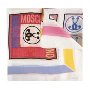 Zijden sjaal Moschino , Multicolor , Dames