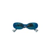 Pre-owned Plastic sunglasses Gucci Vintage , Blue , Dames