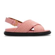 Fussbett sandalen Marni , Pink , Dames