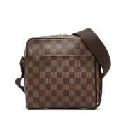 Pre-owned Leather louis-vuitton-bags Louis Vuitton Vintage , Brown , D...