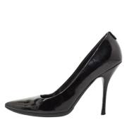 Pre-owned Leather heels Gucci Vintage , Black , Dames