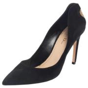 Pre-owned Suede heels Dior Vintage , Black , Dames