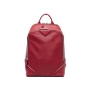 Pre-owned Leather shoulder-bags MCM Pre-owned , Red , Dames