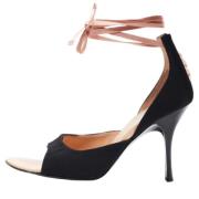 Pre-owned Canvas heels Giuseppe Zanotti Pre-owned , Black , Dames