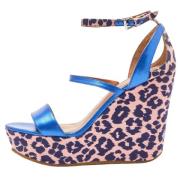Pre-owned Fabric sandals Marc Jacobs Pre-owned , Blue , Dames