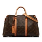 Pre-owned Leather handbags Louis Vuitton Vintage , Brown , Dames